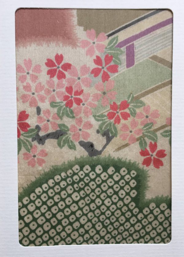 Grußkarte aus Kimono-Seide – Bild 12