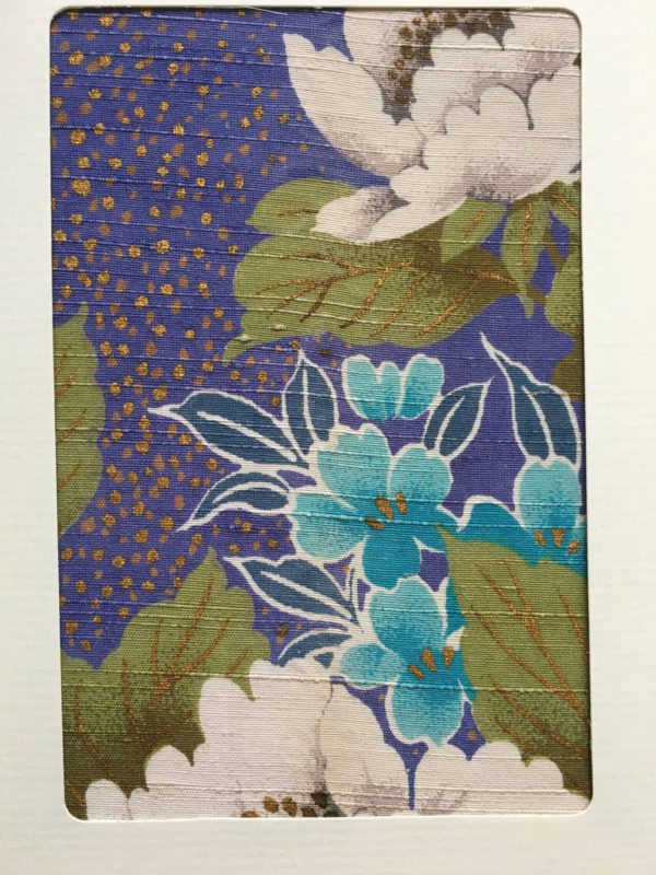 Grußkarte aus Kimono-Seide – Bild 7