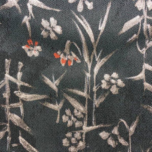 Museumstasche Blumen in Silber – Bild 4