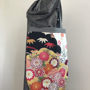 Schultertasche aus Festtagskimono