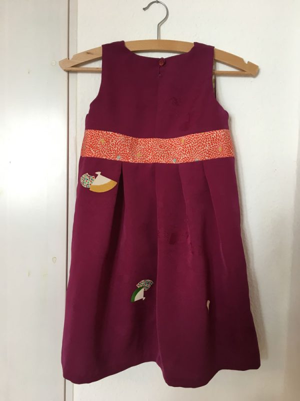 Seidenkleid für Mädchen – Bild 2