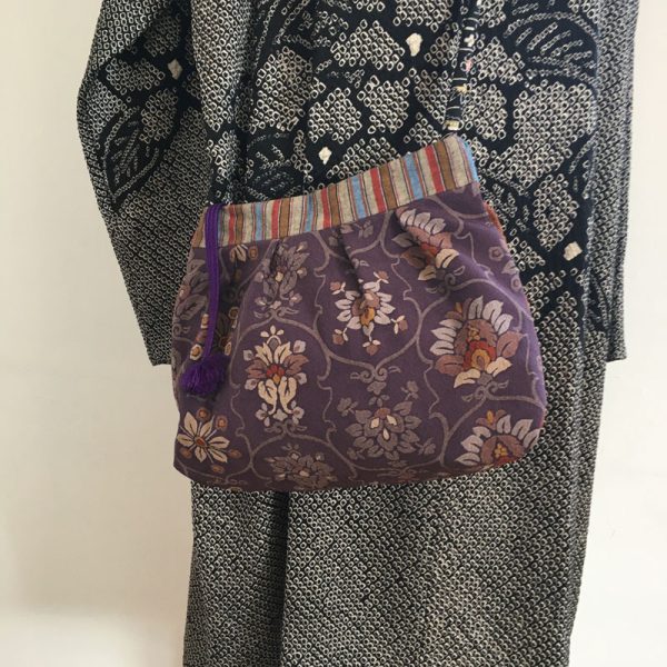 Schultertasche mit Haori Bändchen – Bild 4
