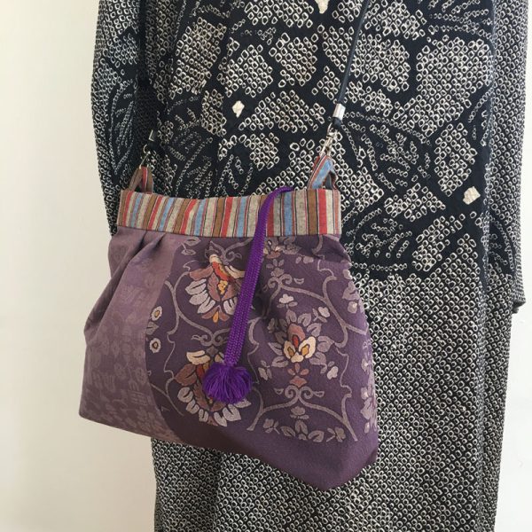 Schultertasche mit Haori Bändchen – Bild 2