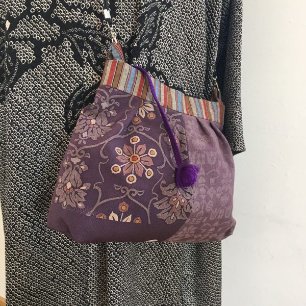 Schultertasche mit Haori Bändchen